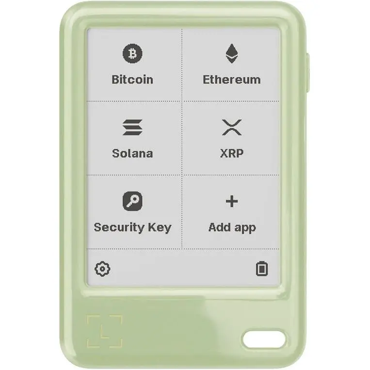 Ledger Nano Gen5 Hardware Wallet With Recovery Key (Matcha Green) 1