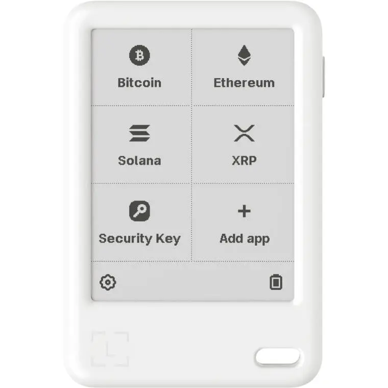 Ledger Nano Gen5 Hardware Wallet With Recovery Key (Glacier White) 1