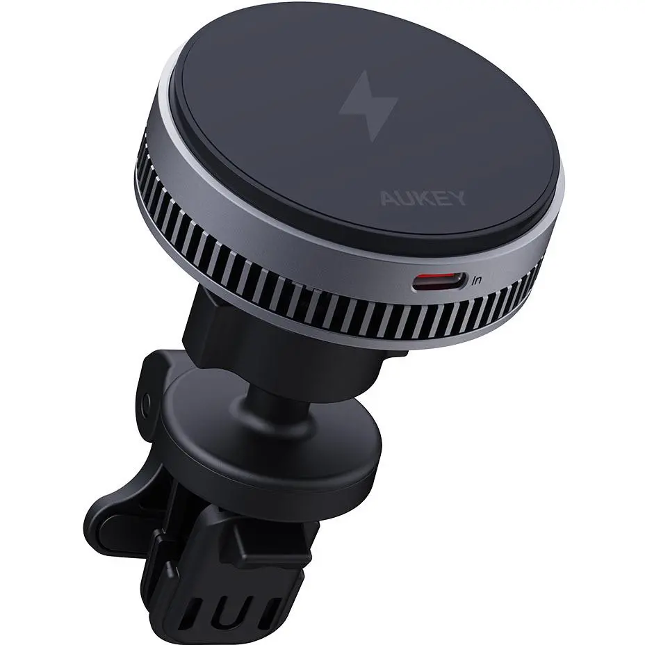 Aukey Magfusion Dash Pro Qi2 Fast Wireless Charging Phone Mount With Active Cooling 2