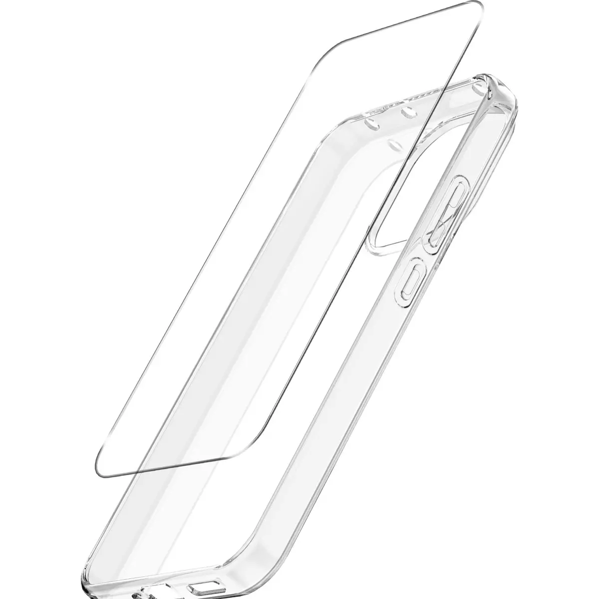 Itskins Essentials Bundle Case With Screen Protector For Oppo Reno 15F (Clear) 1