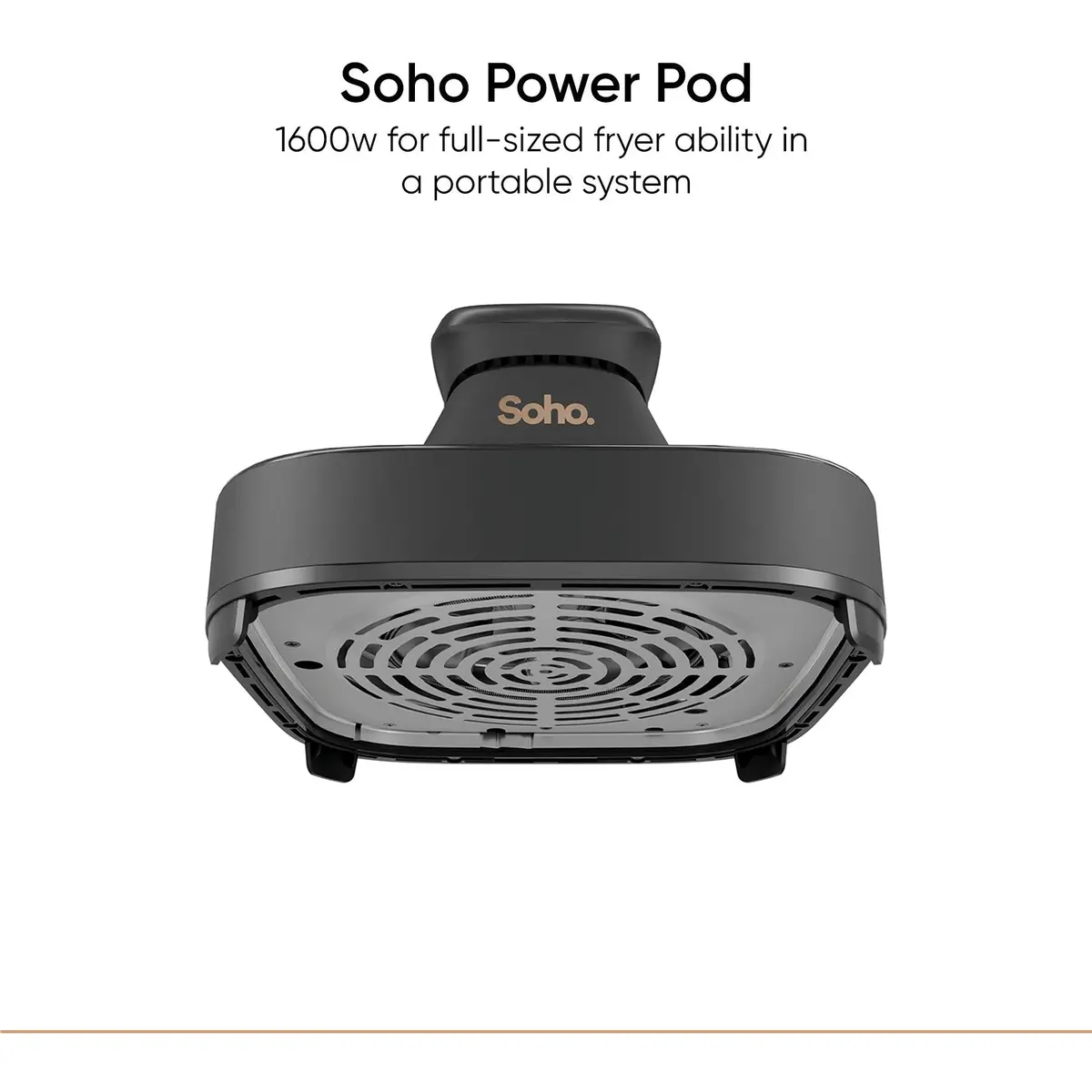 Soho Crystal 6L Glass Air Fryer 2