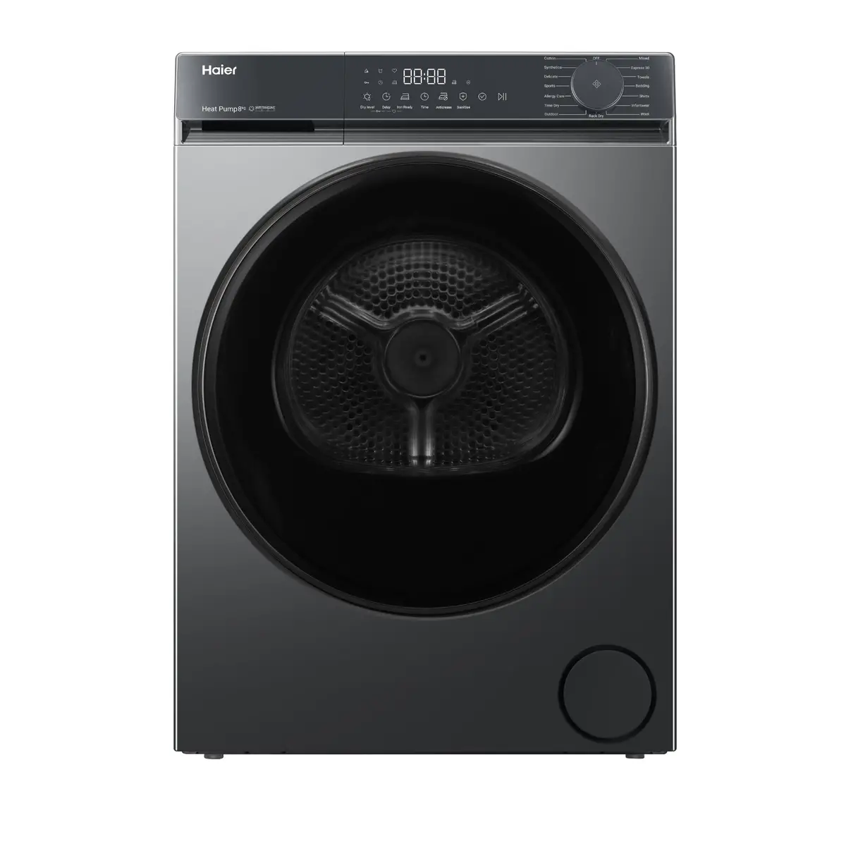 Haier Hdhps80kb1 300 Series 8Kg Heat Pump Dryer (Dark) 1