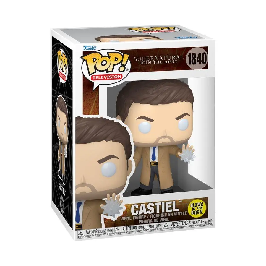 Supernatural - Castiel Glow Pop! Vinyl 2