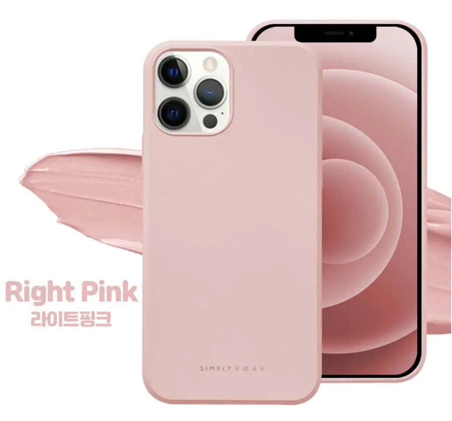 Roar Soft Tpu [Space] Case Iphone 12 Pro Max Pink 1