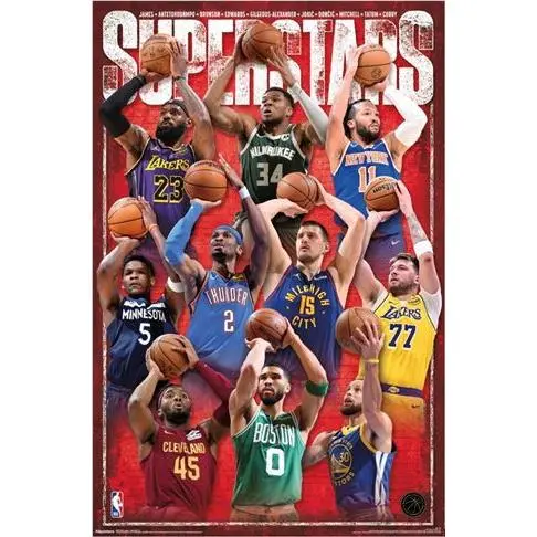 Nba League - Superstars 25 Poster 1