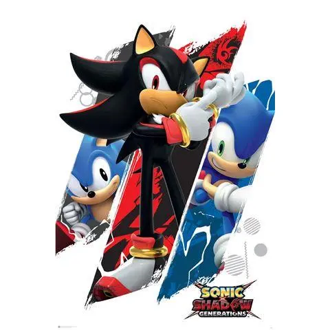Sonic The Hedgehog - Sonic Shadow Poster 1