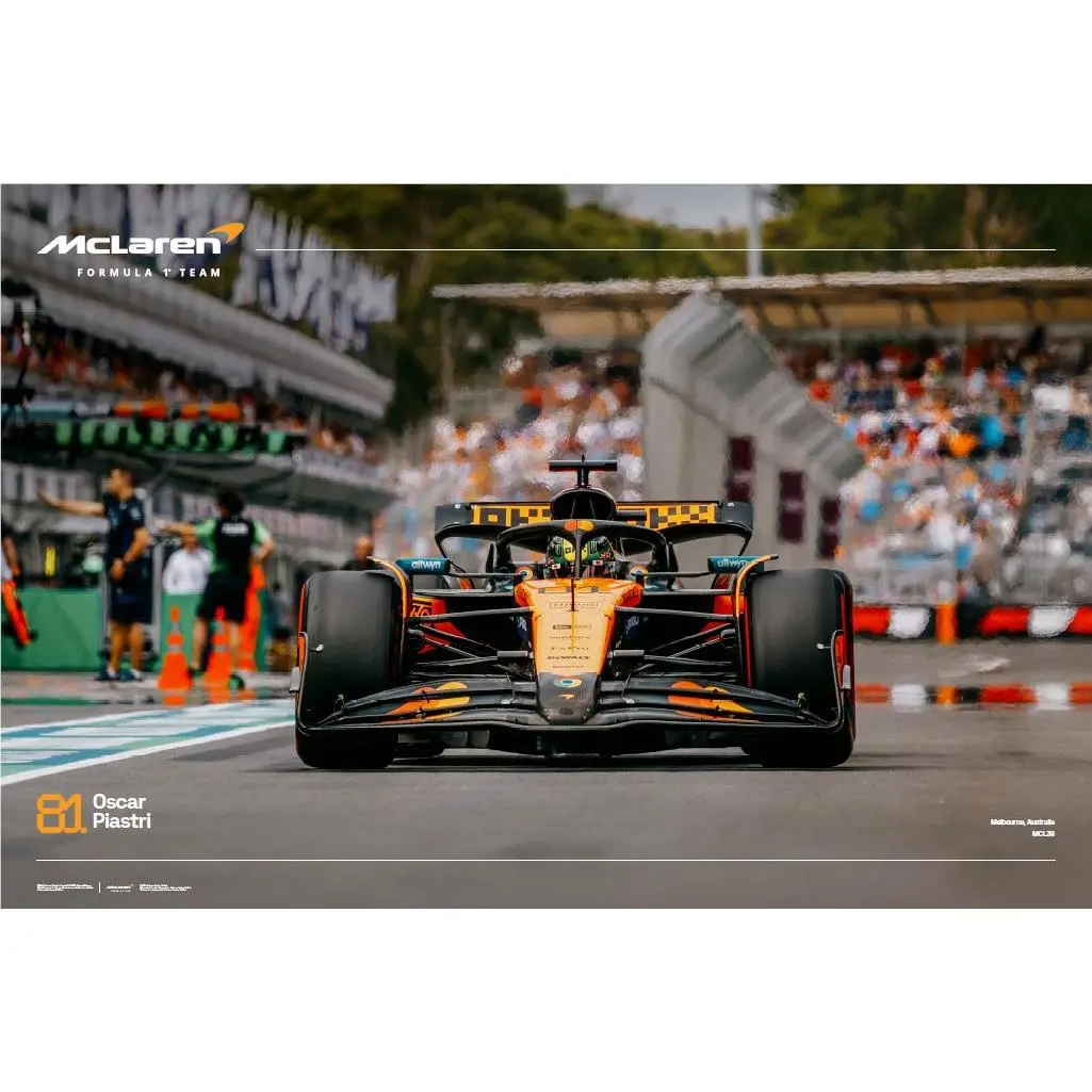 Formula 1 - F1 Oscar Piastri Melbourne Poster 1