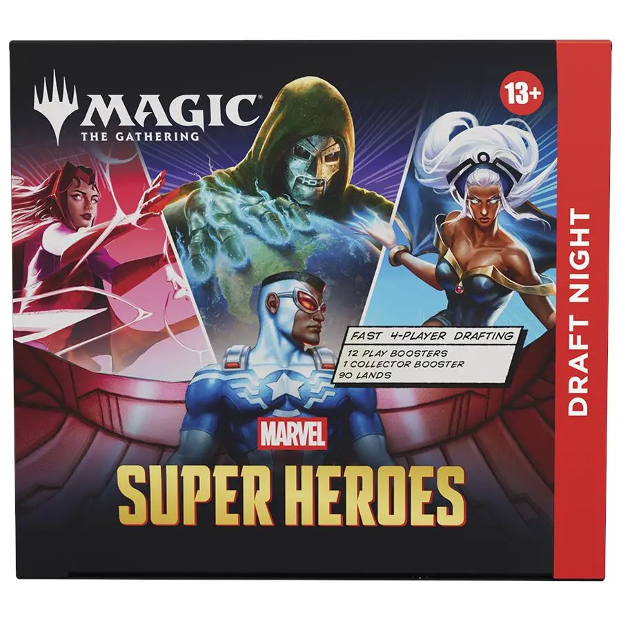 Magic The Gathering Trading Card Game - Marvel Super Heroes Draft Night 1