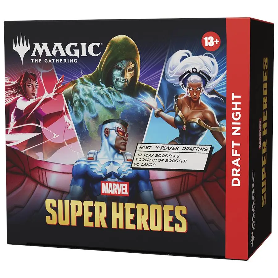Magic The Gathering Trading Card Game - Marvel Super Heroes Draft Night 2