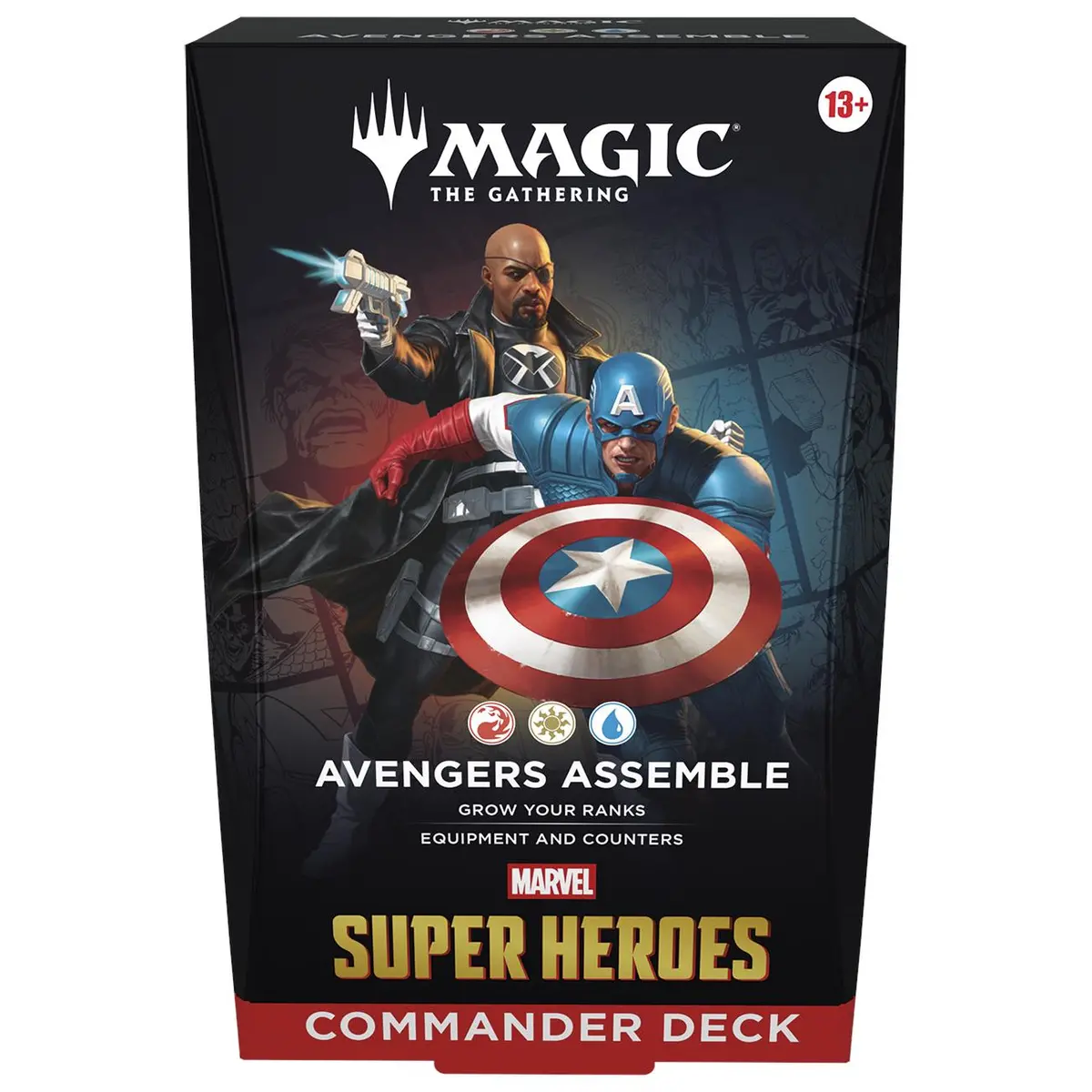 Magic The Gathering Trading Card Game - Marvel Super Heroes Commander Deck (Assorted Styles) 1