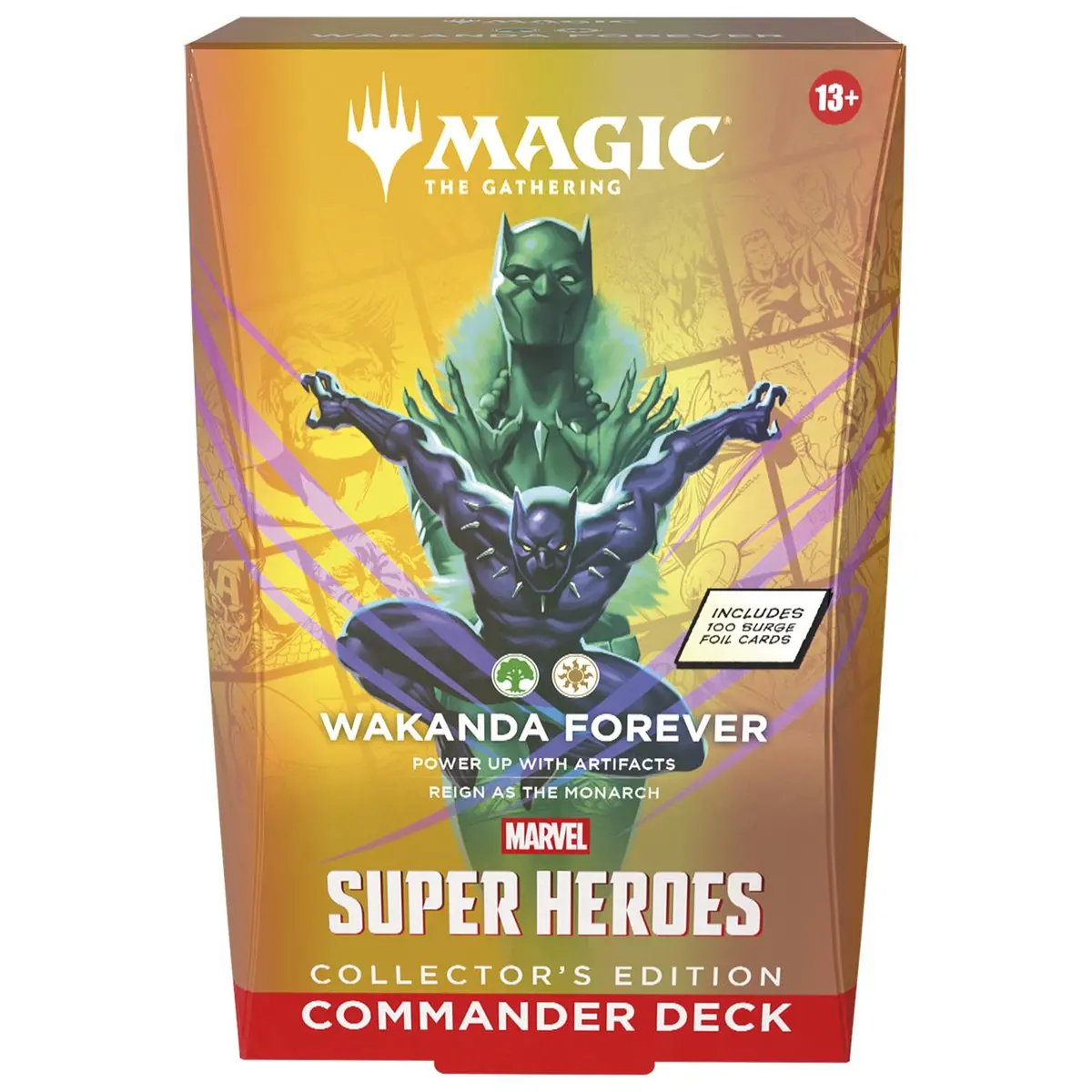 Magic The Gathering Trading Card Game - Marvel Super Heroes - Commander Deck Collector's Edition (Assorted Styles) 2