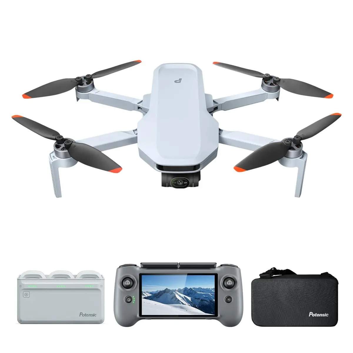 Potensic Atom 2 4K Drone With Screen Remote Fly More Combo 1