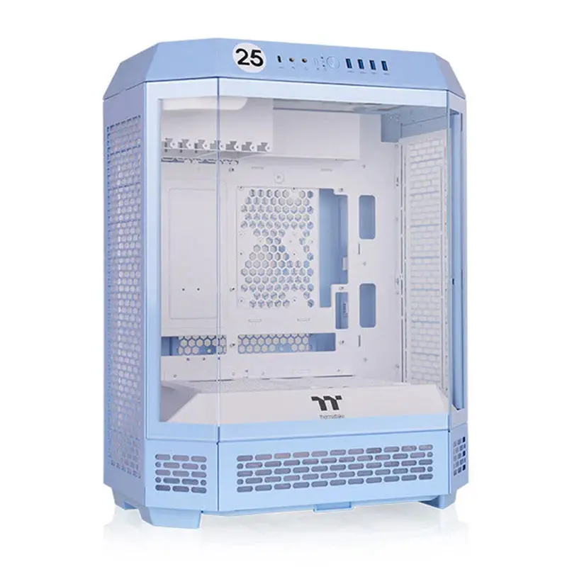 Thermaltake Ca1z100mfwn00 The Tower 600 Tg Mid Tower Atx Case (Hydrangea Blue) 1