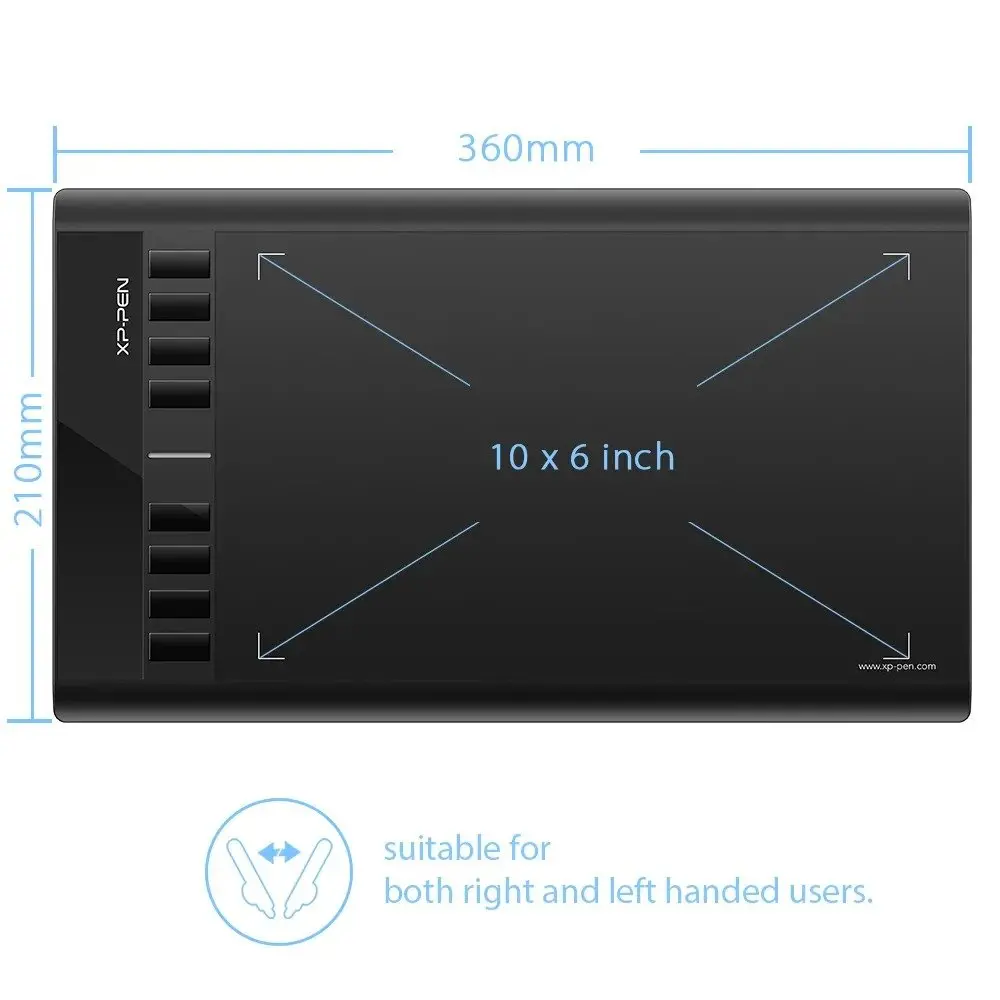 Xppen Star 03 Graphics Tablet - Black 2