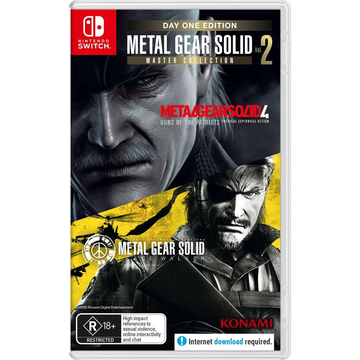 Metal Gear Solid: Master Collection Vol. 2  Day 1 Edition 1
