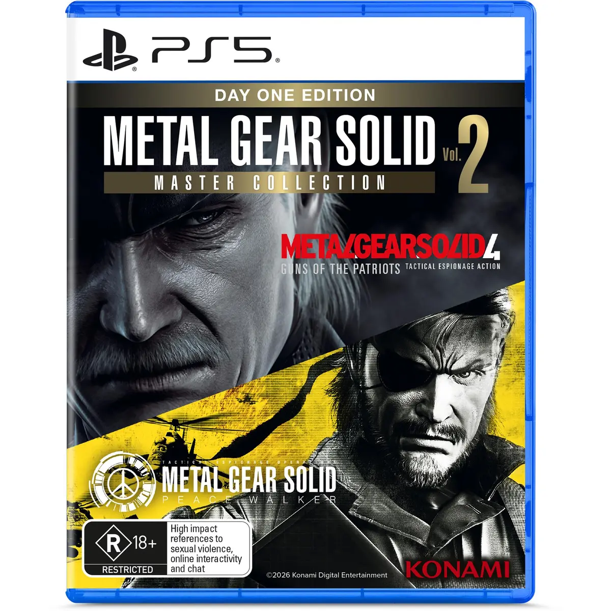 Metal Gear Solid: Master Collection Vol. 2  Day 1 Edition 1