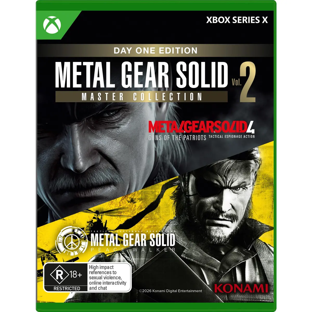 Metal Gear Solid: Master Collection Vol. 2  Day 1 Edition 1