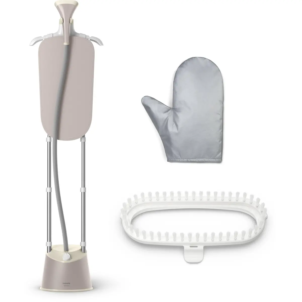 Philips 1000 Series Stand Garment Steamer W/Board (Nougat) 1