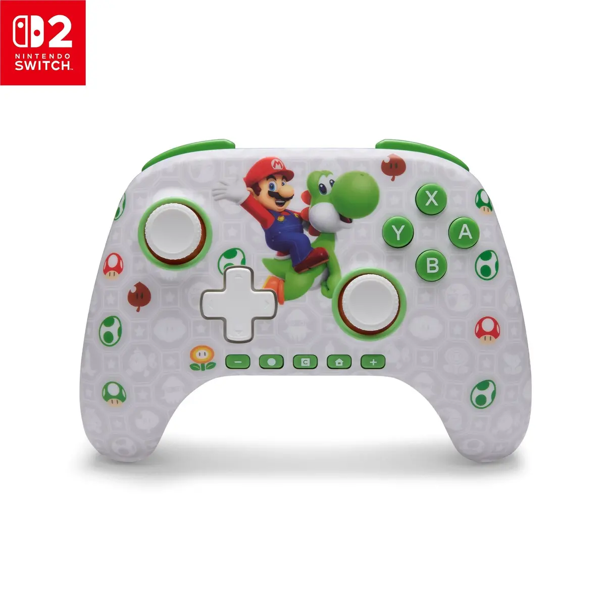 Powera Advantage Wireless Controller For Nintendo Switch 2 (Mario & Yoshi) 2