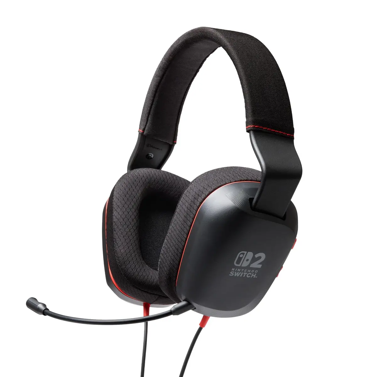Powera Wired Stereo Headset For Nintendo Switch 2 (Black) 1