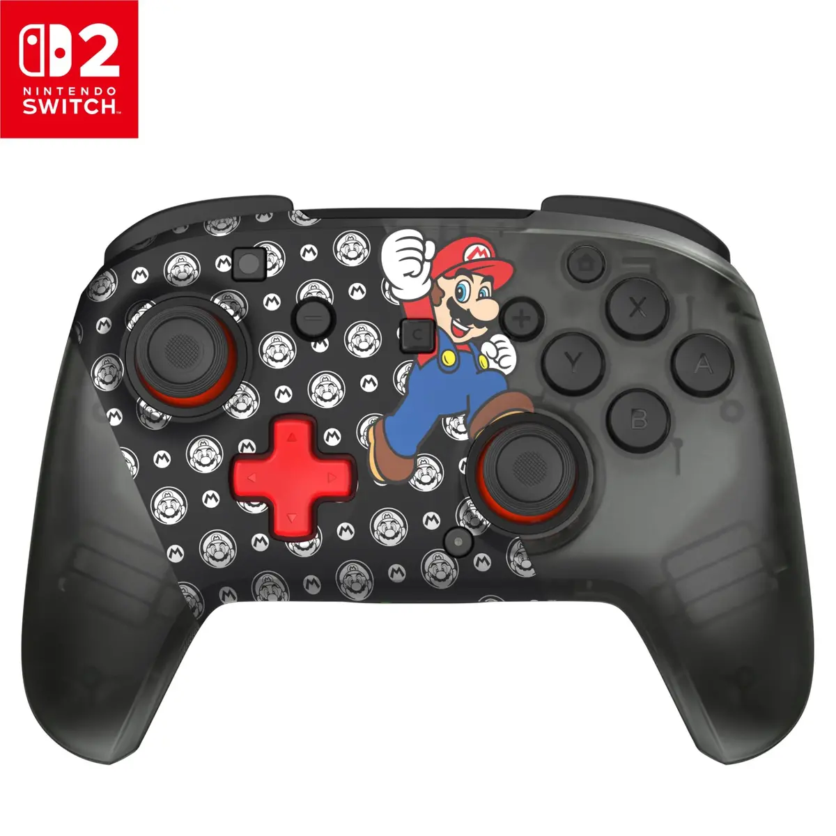 Turtle Beach Rematch Wireless Gaming Controller For Nintendo Switch 2 (Super Mario Jump) 1
