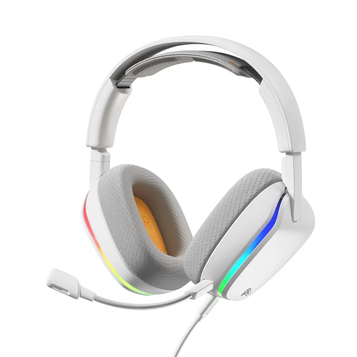 Glorious Ghs Eternal Rgb Stereo Rgb Gaming Headset For Ps5, Ps4, Switch And Pc (White) 2
