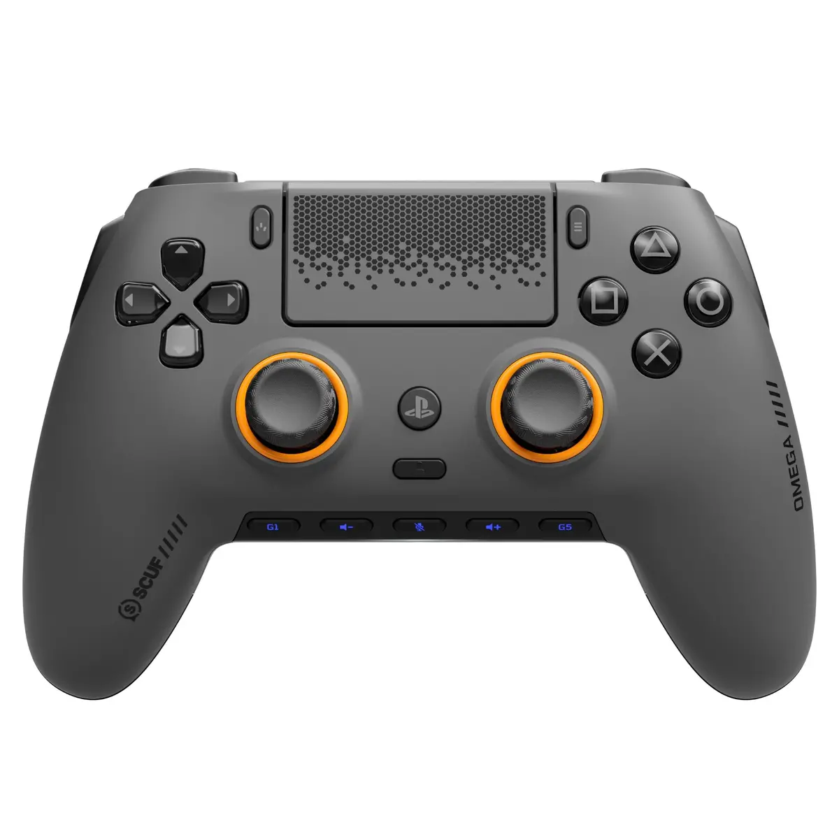 Scuff Omega Wireless Preconfigured Controller For Ps5 / Pc (Steel Gray) 1