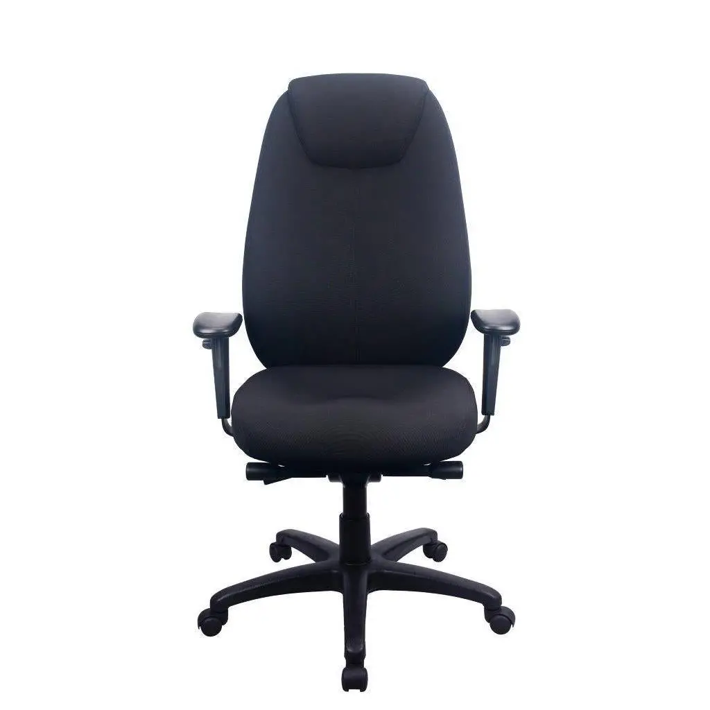 Tempur Tp6400 Ergonomic Fabric Swivel Office Chair (Black) 1