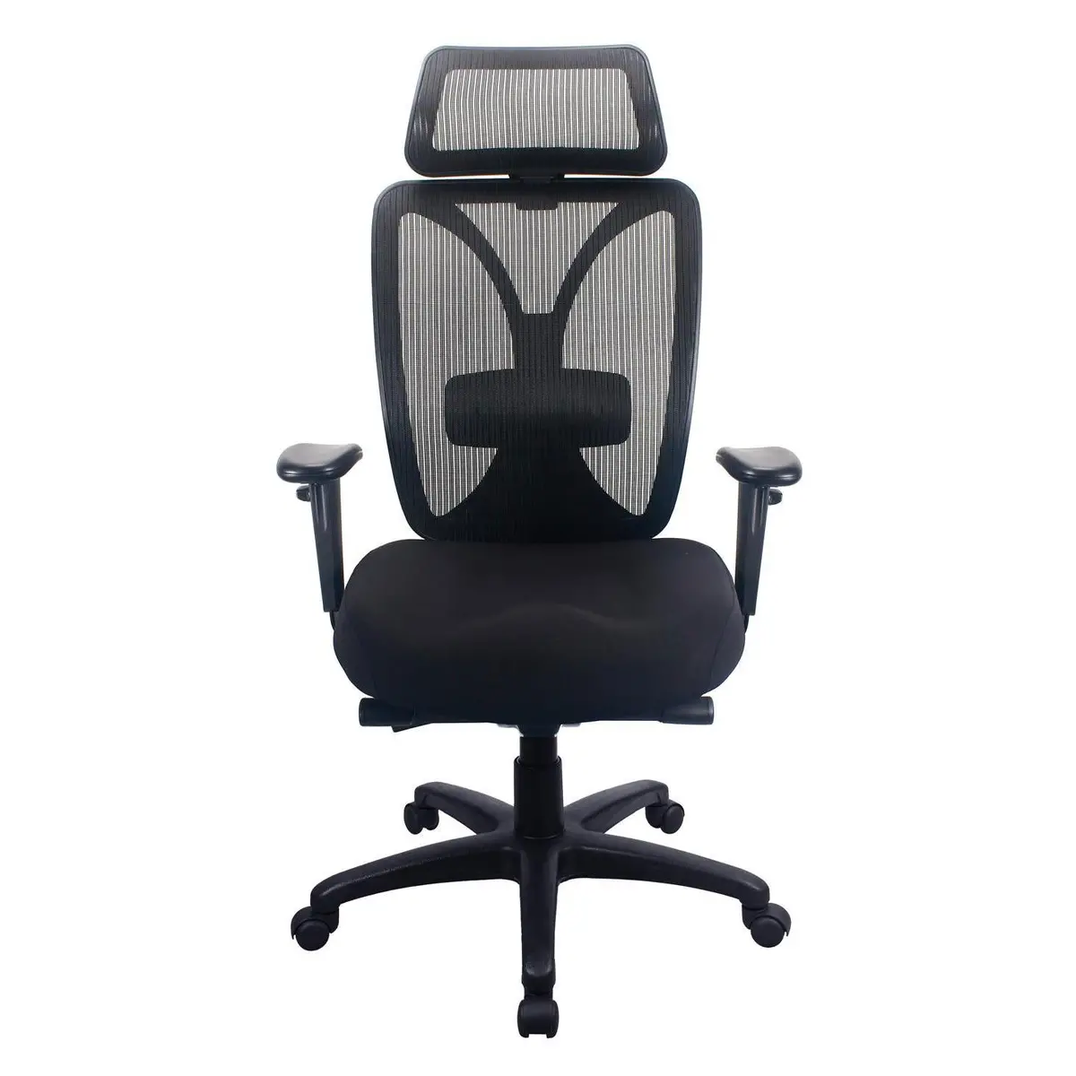 Tempur Tp6450 Mesh Back Fabric Office Chair (Black) 1