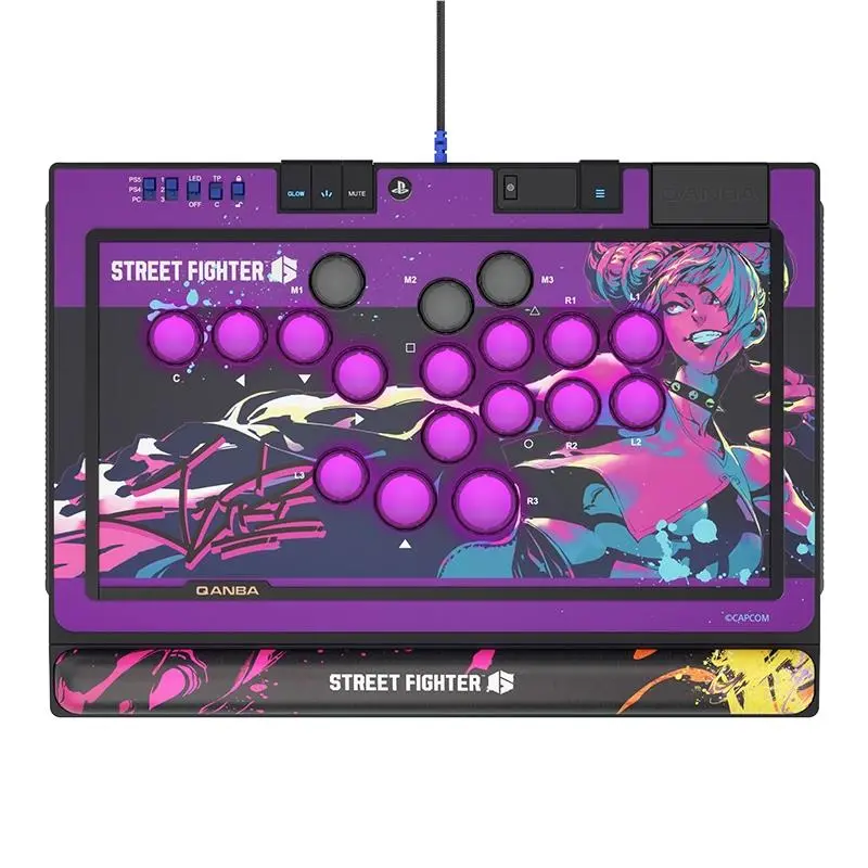 Qanba Sapphire Leverless Arcade Controller (Street Fighter Juri Edition) 1