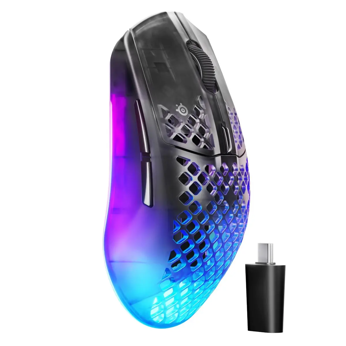 Steelseries Aerox 3 Wireless Gaming Mouse Shadow 1