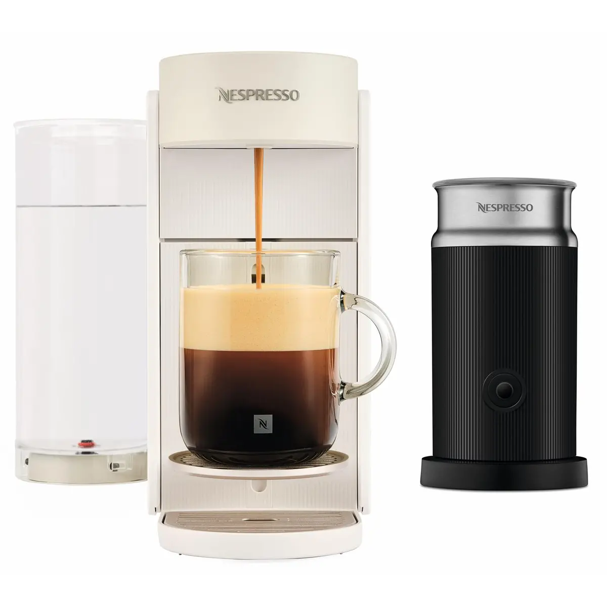 De'longhi Nespresso Env200wae Vertuo Up Bundle (White) 1