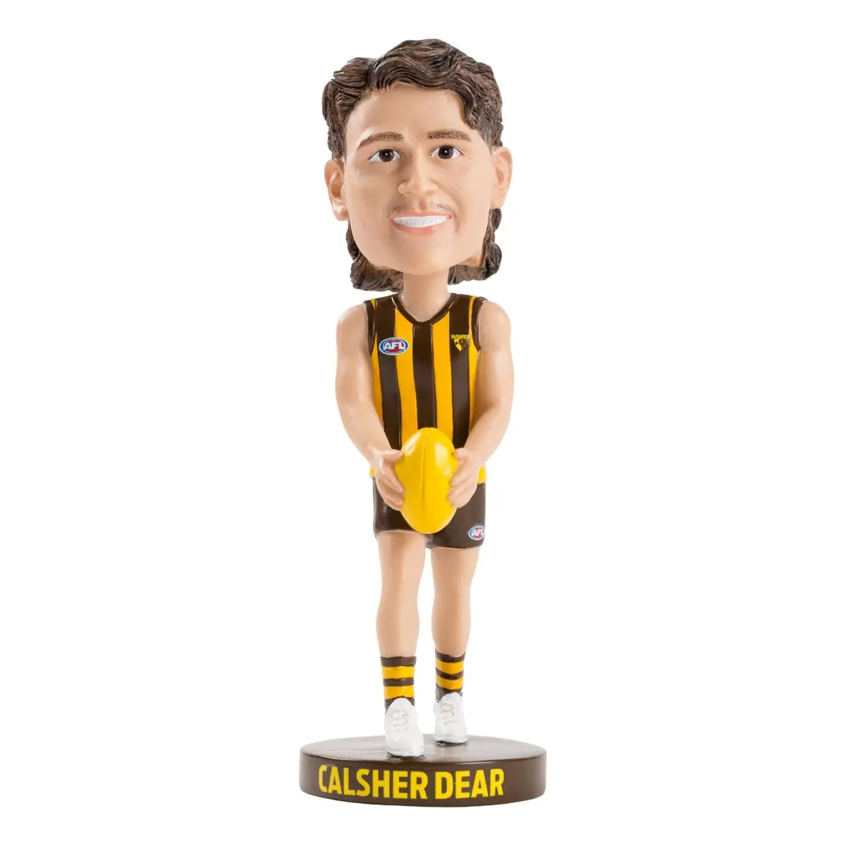 Afl - Hawthorn Hawks - Calsher Dear Bobblehead 1
