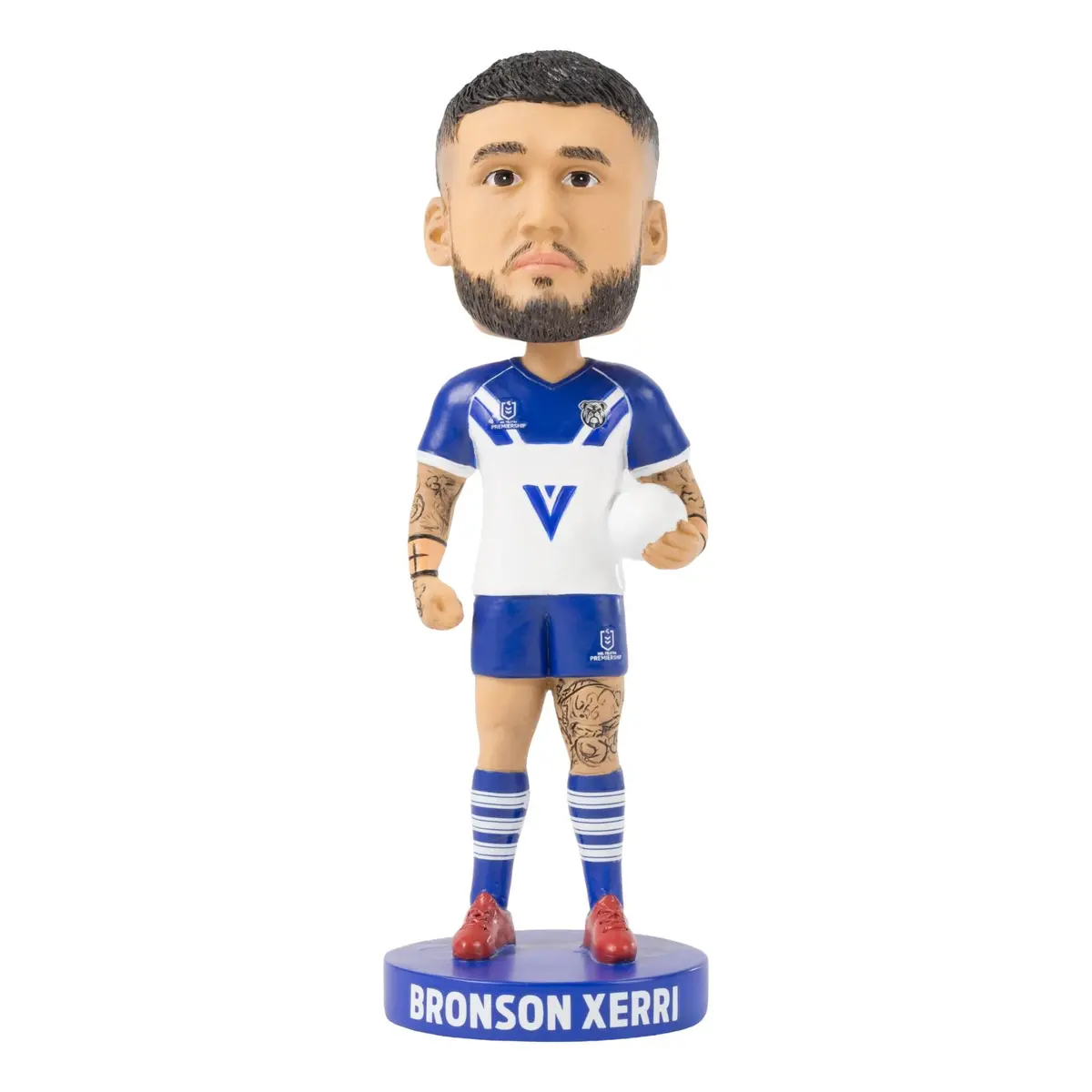 Nrl - Canterbury-Bankstown Bulldogs- Bronson Xerri Bobblehead 1