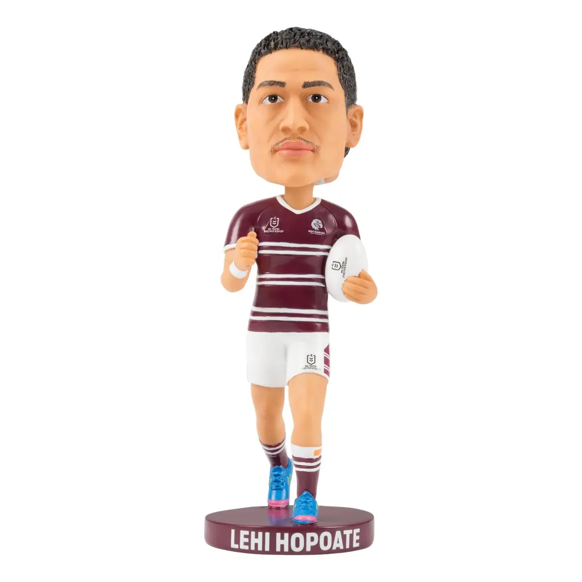 Nrl - Manly Warringah Sea Eagles - Lehi Hopoate Bobblehead 1