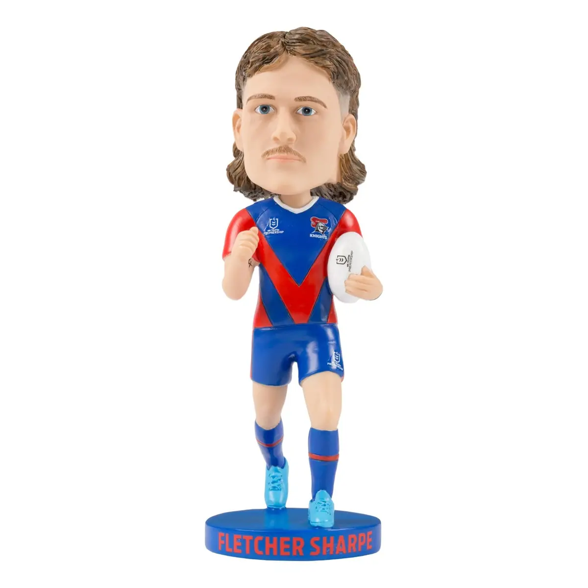 Nrl - Newcastle Knights - Fletcher Sharpe Bobblehead 1