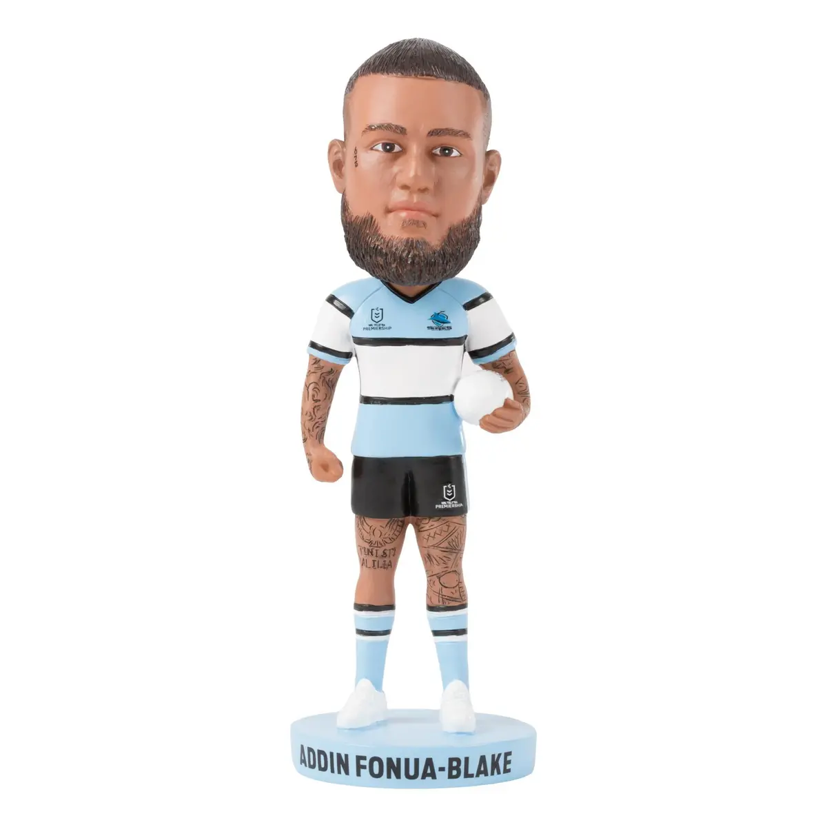 Nrl - Cronulla-Sutherland Sharks - Addin Fonua-Blake Bobblehead 1