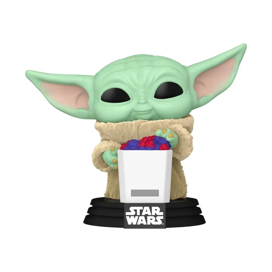 Mandalorian & Grogu (2026) - Grogu (With Food) Flocked Pop! Vinyl 1
