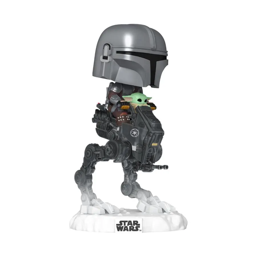 Mandalorian & Grogu (2026) - The Mandalorian With Grogu In Imperial Remnant At-Rt Pop! Ride 1