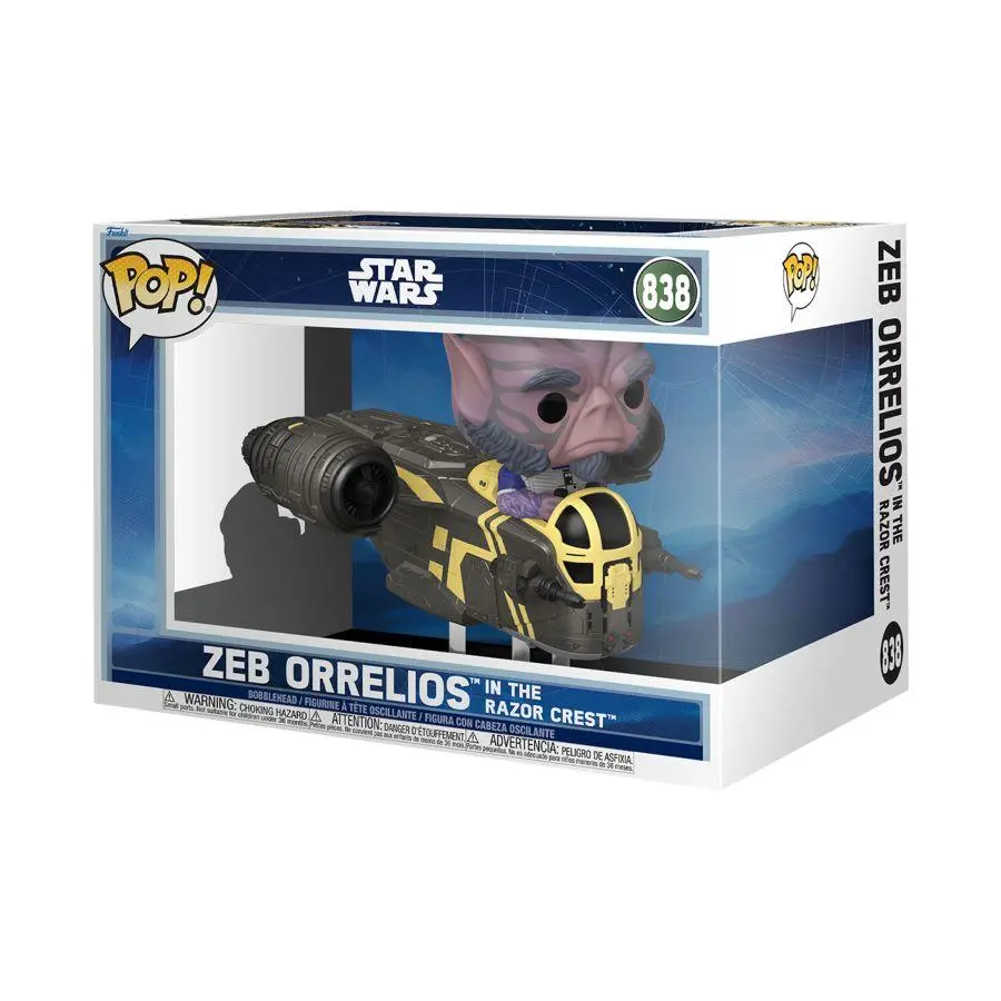 Mandalorian & Grogu (2026) - Zeb Orrelios In The Razor Crest Pop! Ride 2