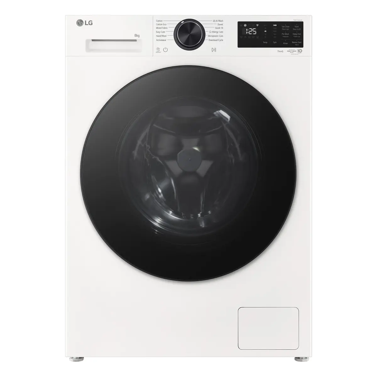 Lg Wx3-1408W Series 3 8Kg Ai Front Load Washer 1