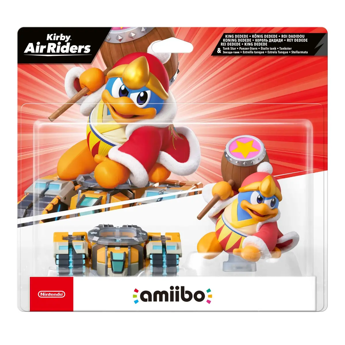 Nintendo Amiibo Kirby Air Riders - King Dedede & Tank Star 1
