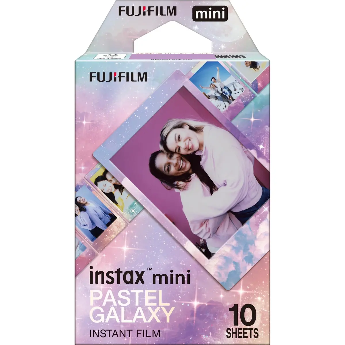 Fujifilm Instax Mini Film Pastel Galaxy For Instax Mini Cameras (10 Pack) 1
