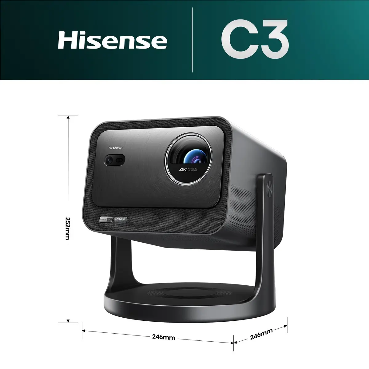 Hisense C3 65"-300" 4K Triple Laser Projector 2