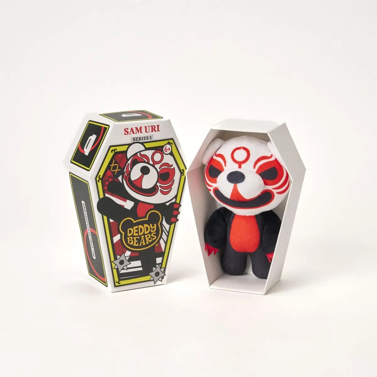 Sam Uri Bear Deddy Bear Plush In Coffin 1