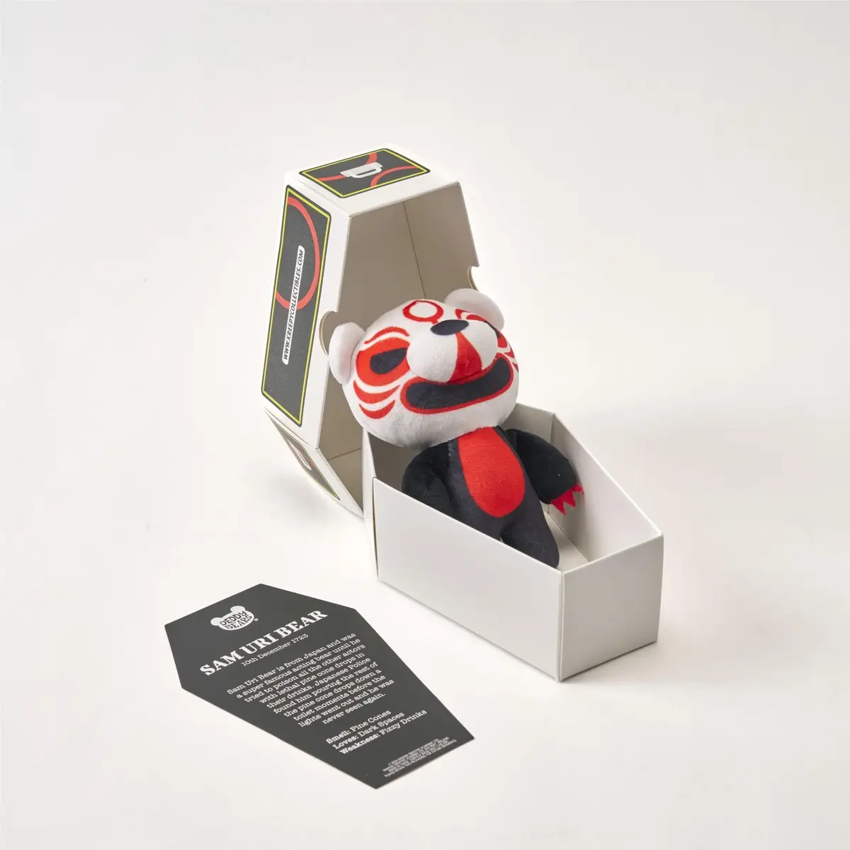 Sam Uri Bear Deddy Bear Plush In Coffin 2