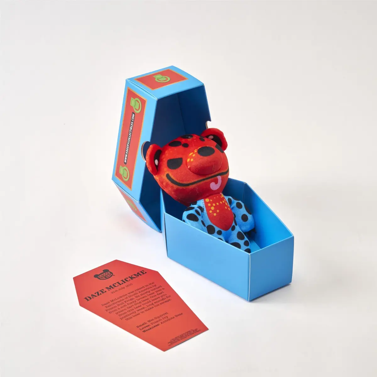 Daze Mclick Me Deddy Bear Plush In Coffin 2