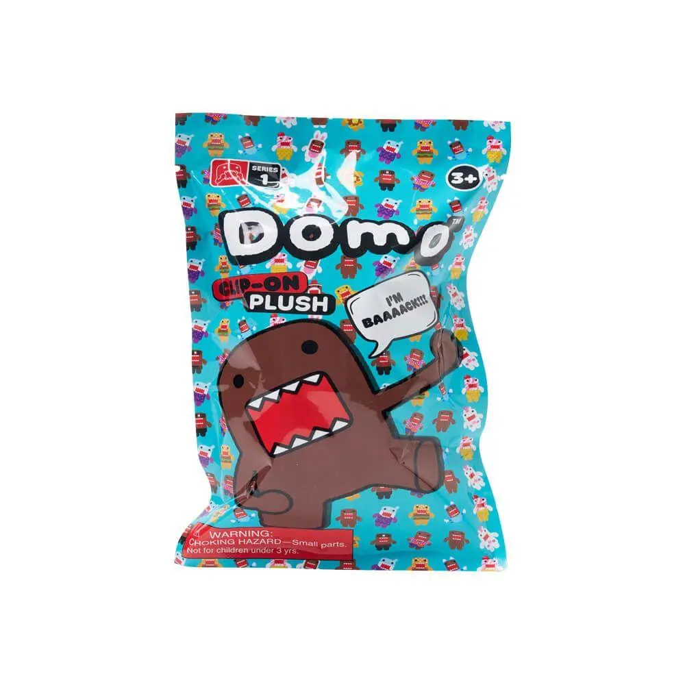 Domo Clip-On Plush Keyring (Blind Bag) 1