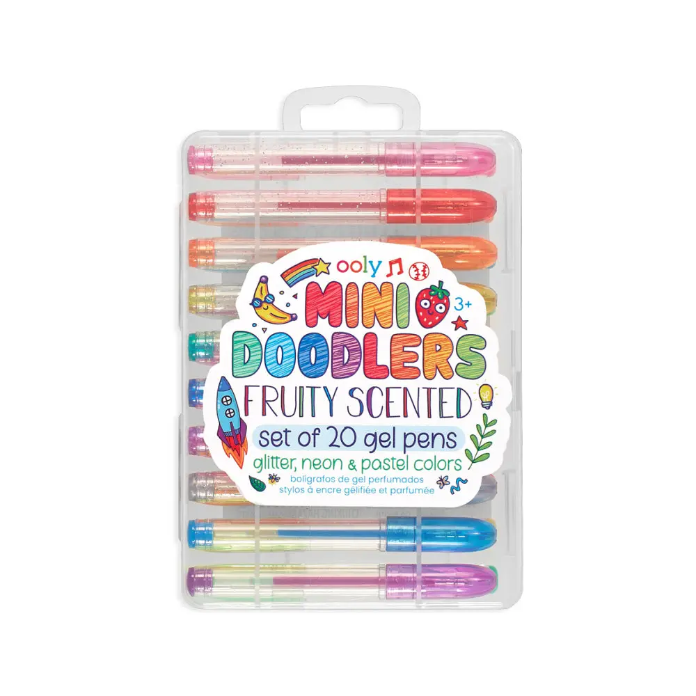 Ooly Fruit Scented Gel Pens Writing Stationery 3Y+ (20-Pieces) 1