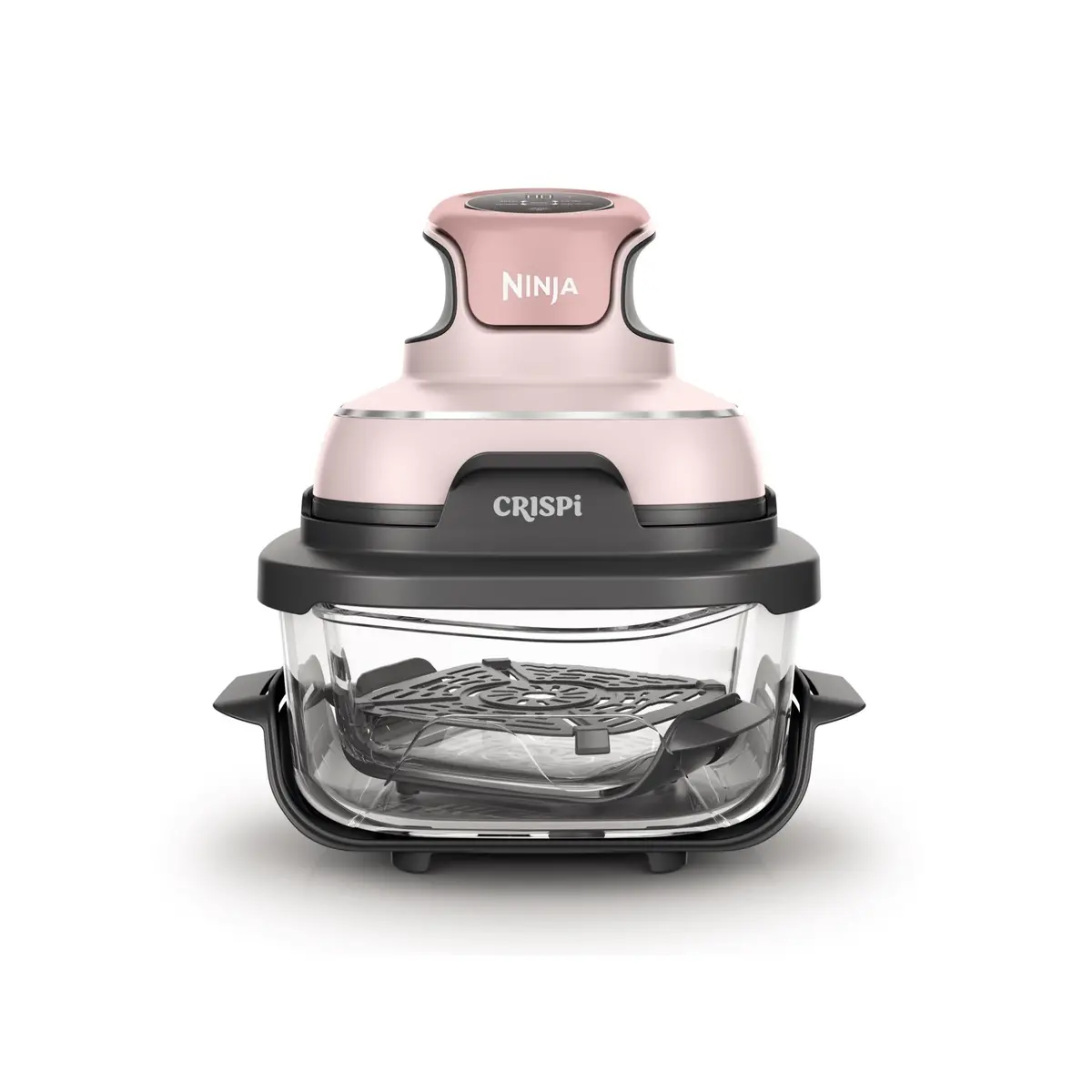 Ninja Crispi 4-In-1 Portable Glass Air Fryer (Pink) 1